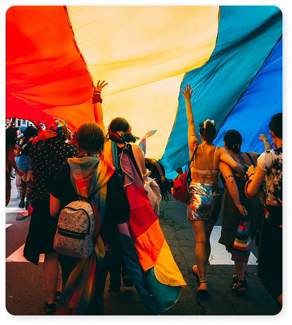 photo of the youth supporters
